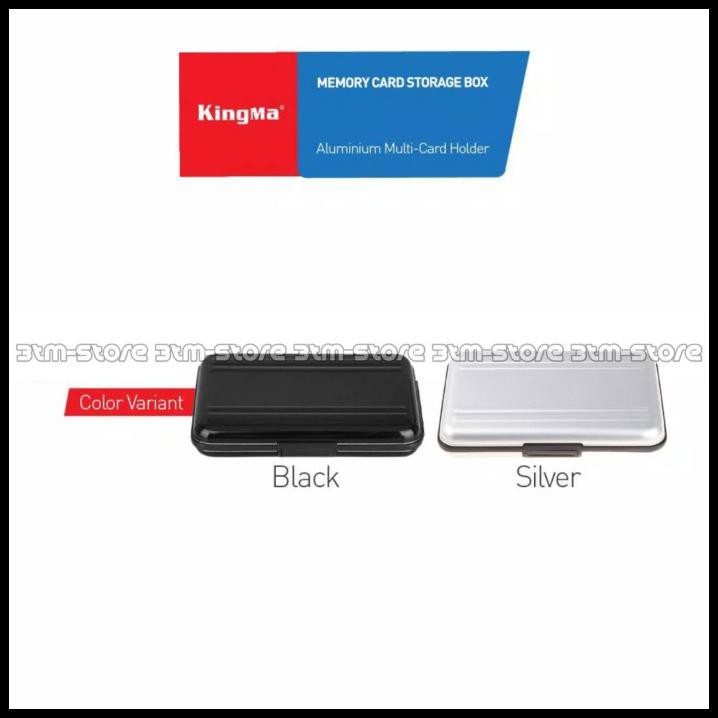 Hộp Đựng Thẻ Nhớ Warehouse Kingma Bmgp308 (16 Ngăn) Cho Sd & Tf Đen | BigBuy360 - bigbuy360.vn