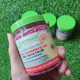 Phân tan chậm rynan dành cho cây cảnh có hoa,phân bón hoa hồng,hoa lan,cây cảnh