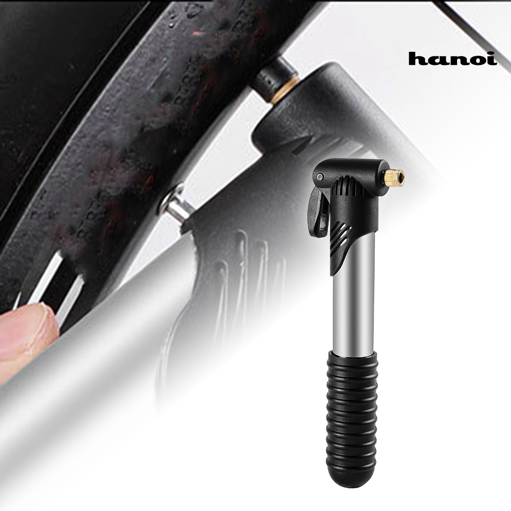 Dụng Cụ Bơm Xe Đạp Mini Bằng Thép Không Gỉ Tiện Dụng