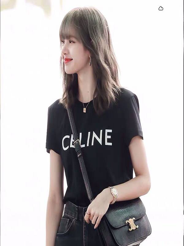 Lisa blackpink Áo Thun Nữ Tay Ngắn In Chữ Blackpink Cá Tính