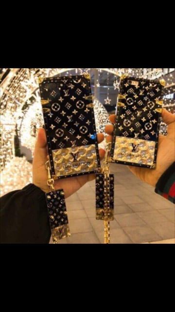 Ốp vuông cao cấp kèm dây xích cho SAMSUNG A10 / M10 /M20/ M30 /A20/ A30/ A10s / A20s/A30s/A50/ A50s....