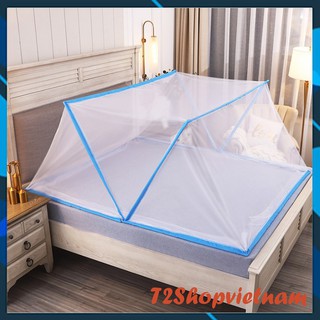 Mùng, màn lưới chống muỗi gấp gọn tiện dụng, màn chụp gấp gọn thông minh