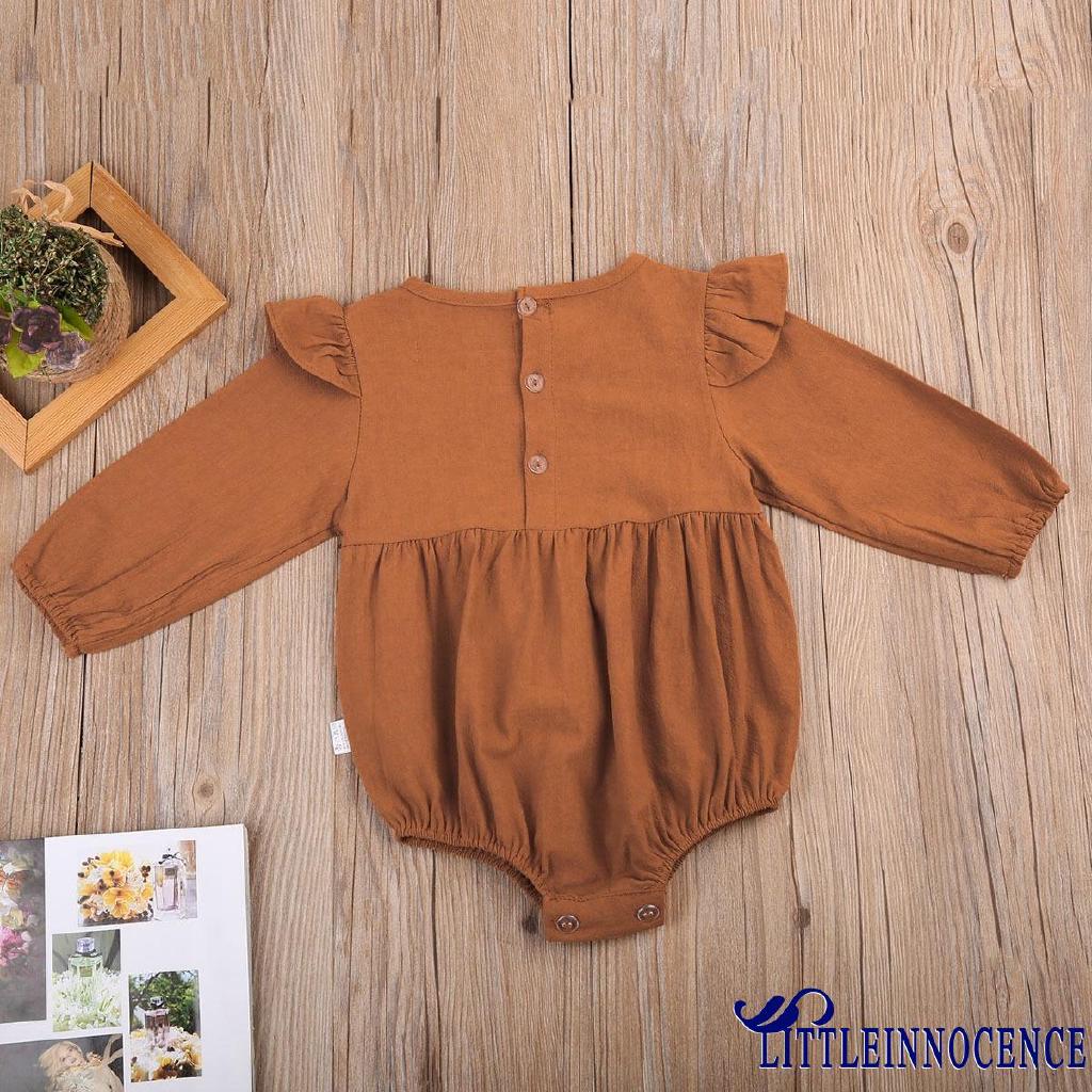 Iii-bộ trang phục tay bướm cho bé gái sơ sinh Bộ áo liền quần cho trẻ mới biết đi