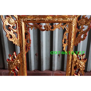 khung ảnh thờ mai-gỗ mít