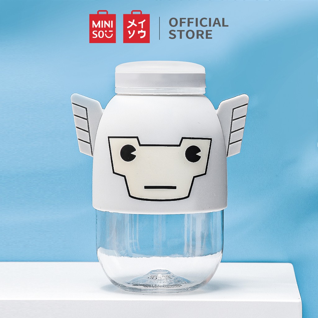 Bình nước Miniso nhựa Tritan siêu anh hùng Marvel 380ml - Hàng chính hãng