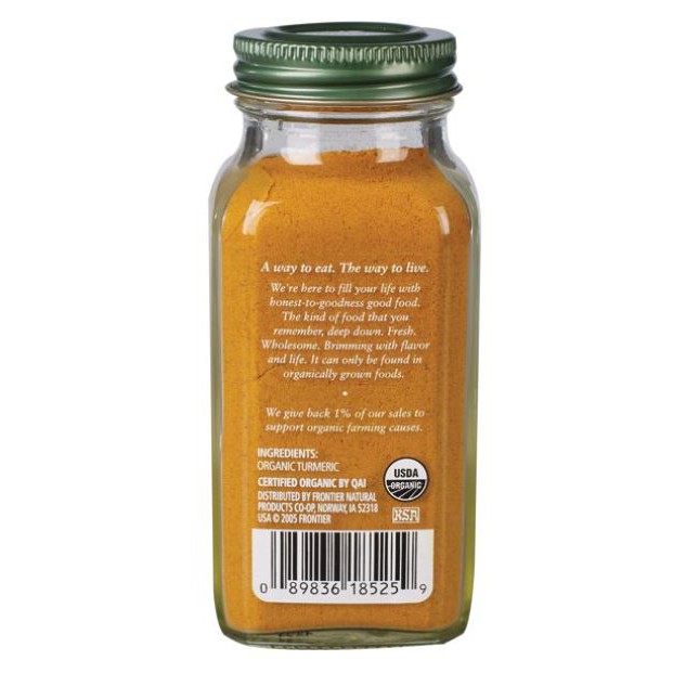 Bột nghệ tây Simply Organic Turmeric 67gr