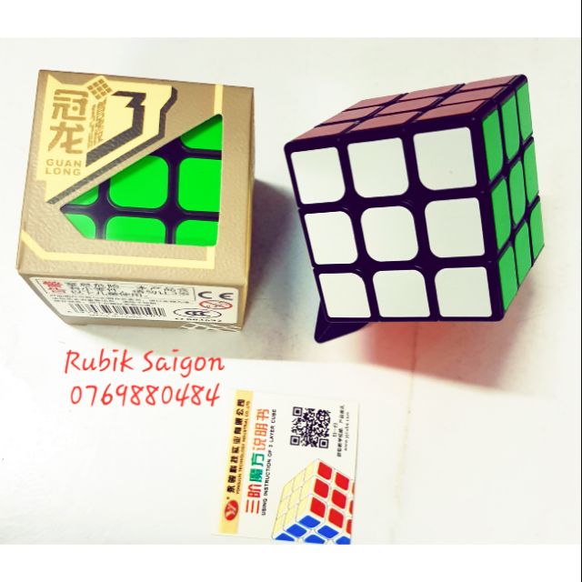 Rubik Guanlong V3 viền đen
