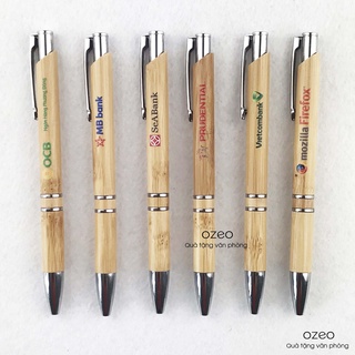 Bút Bi Tre Bảo Vệ Môi Trường_BP1916 [ FREE Khắc Tên Hoặc In Ấn Theo Yêu Cầu]_Ozeo