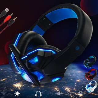 Gaming Headset 3.5mm Over-Ear Stereo Gaming Headphone Microphone For N-Switch