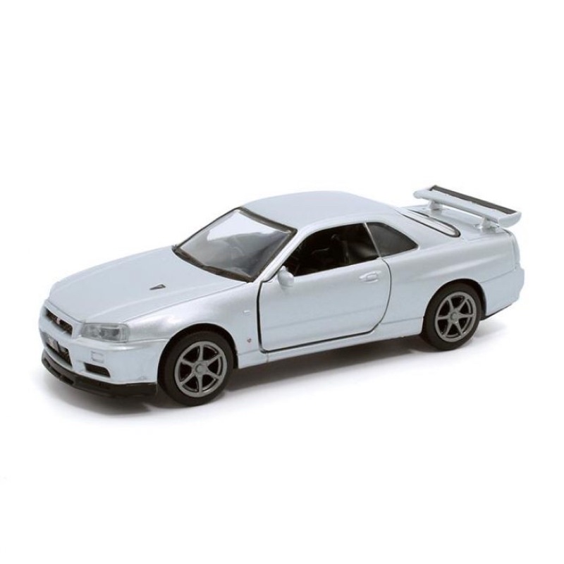 Xe Ô Tô Đồ Chơi Nissan GT-R34 Spec II ( Màu Bạc ) – Tayumo