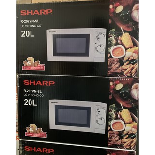  Lò Vi Sóng Cơ Sharp R-207VN-SL (20 Lít)