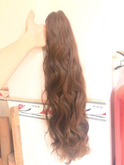 Tóc ngoặm xù sóng cực xinh- hình thật