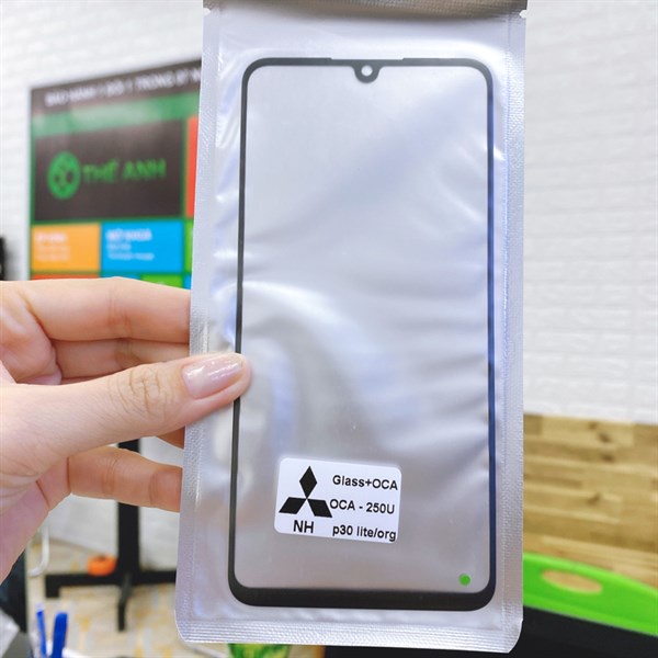 Kính ép OCA Huawei P30 Lite / Nova 4e