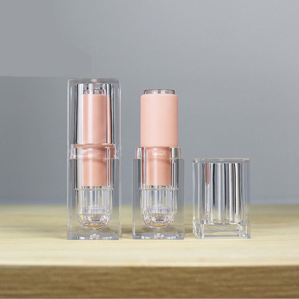 Ống Đựng Son Dưỡng Bằng Acrylic Trong Suốt Hình Vuông