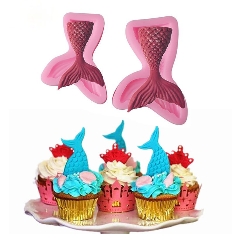 Khuôn Silicone Làm Bánh Hình Sinh Vật Biển Dễ Thương