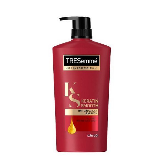 Dầu Gội TRESemme Keratin Smooth Tinh Dầu Argan 900ml