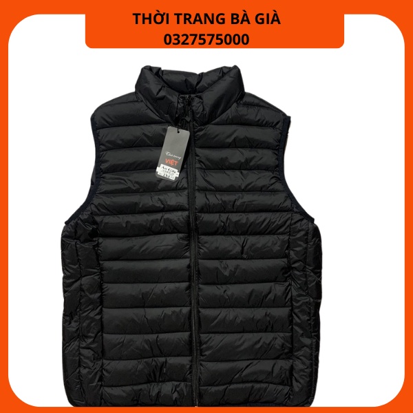 Áo Phao Gile Nam Siêu Nhẹ 3 lớp Cao Cấp, Áo khoác Gile nam vải mềm, nhẹ giữ ấm tốt, không phai màu khi giặt