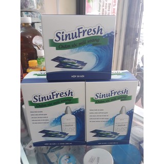 Chăm sóc mũi xoang Sinufresh ( mỗi sản phẩm được tặng kèm hộp muối BBM Cát Linh )