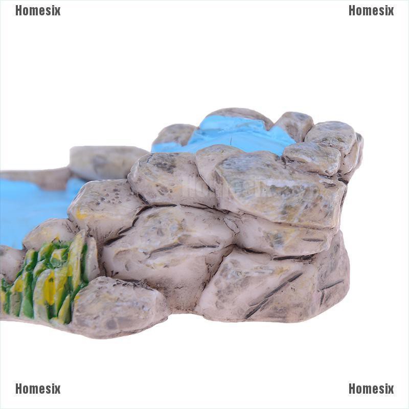 [HoMSI] DIY resin mini miniature fairy garden ornament craft house decor accessories SUU