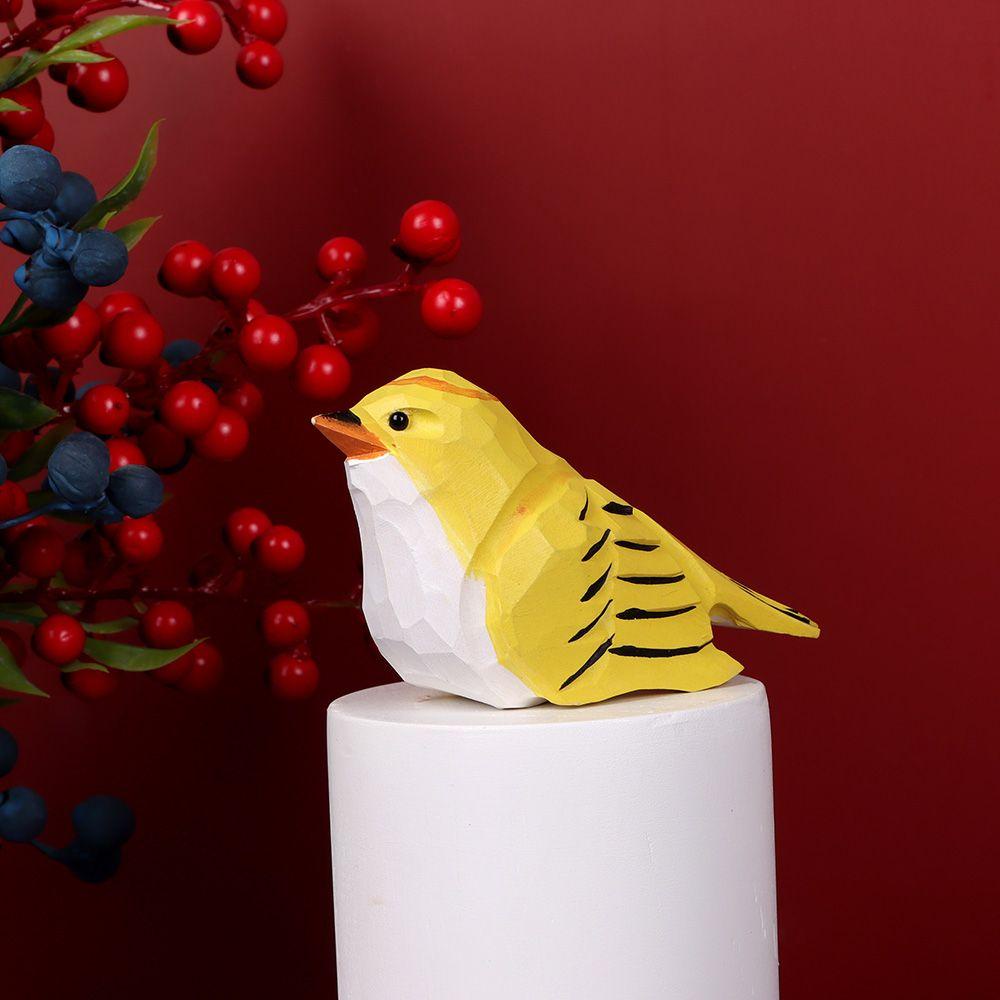 Mô Hình Chú Chim Bằng Gỗ Dùng Trang Trí Phong Cách Bắc Âu Độc Đáo