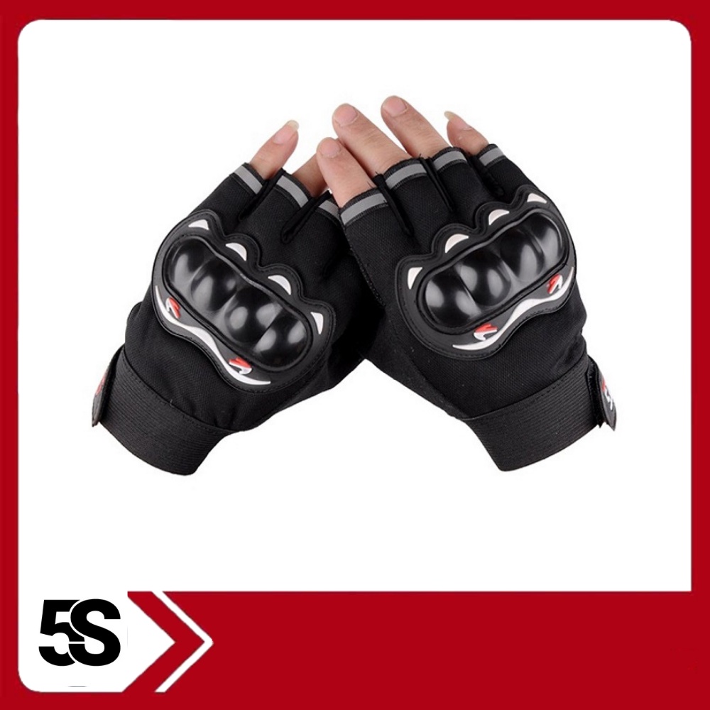 Găng Tay SPORT Cụt Ngón, Găng Tay Xe Máy, Găng Tay Đi Phượt