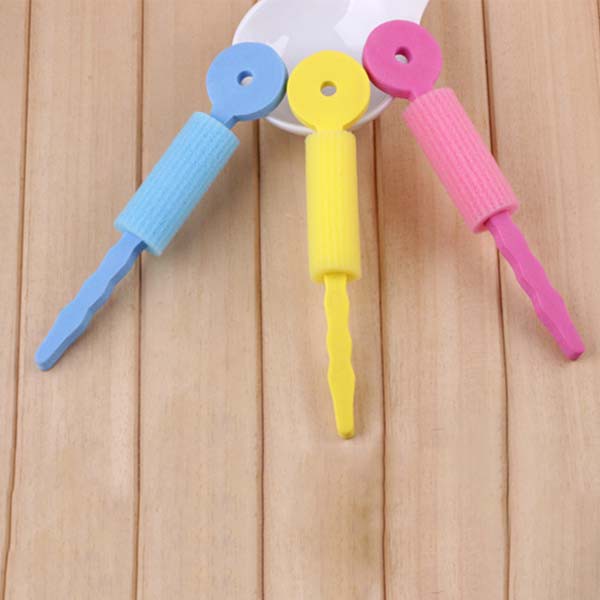 [Hàng mới về] Set 3 dụng cụ uốn tóc bằng bọt biển mềm mại thiết kế tiện dụng