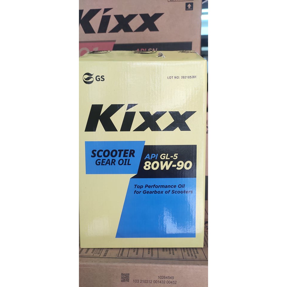 NHỚT LAP - KIXX SCOOTER GEAR OIL - API GL5 - 80W90