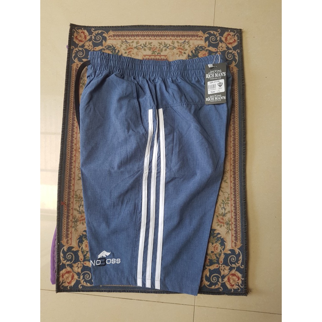 quân short nam-quần đùi nam chất gió xước phong cách thể thao năng động LOGO thêu | BigBuy360 - bigbuy360.vn