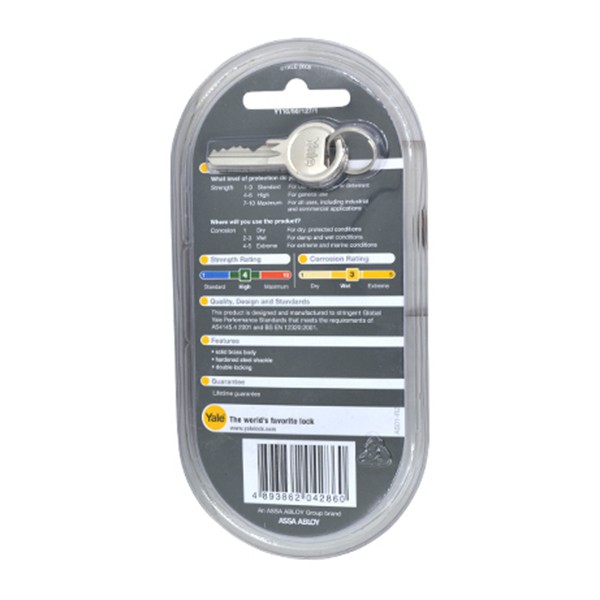Khóa Yale Y110/50/127/1 Thân đồng - MSOFT