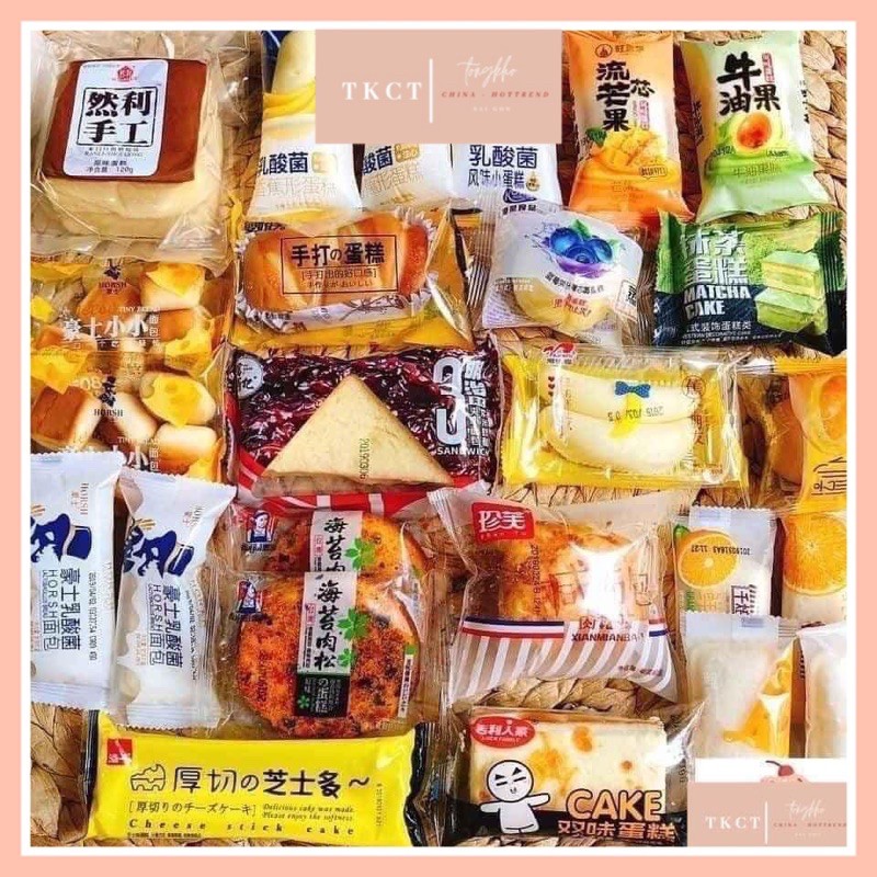  Bánh Đài Loan Mix Đủ Vị 1Kg , TONGKHOCHITUE