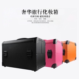 CỐP DA CÓ CHIA Ô ĐỰNG ĐỒ PHUN XĂM,
