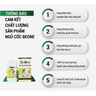 NGŨ CỐC DINH DƯỠNG BEONE