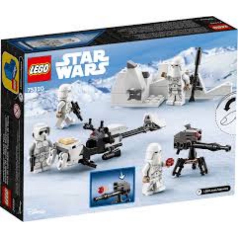 Lego Star Wars 75320 Snowtrooper Battle Pack