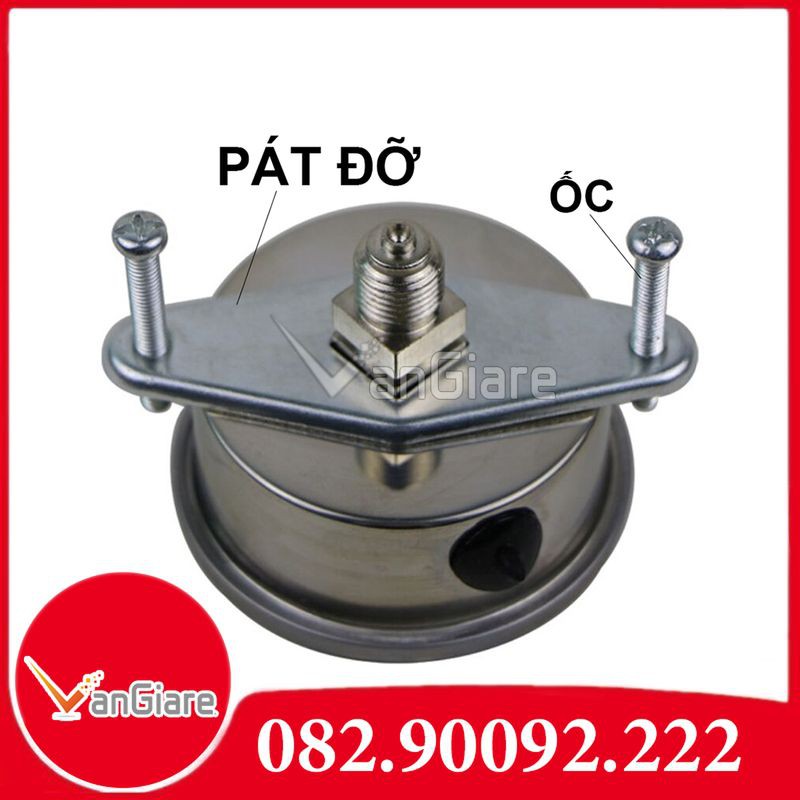 Đồng hồ đo áp suất chân sau mặt 40. 50 Breidy
