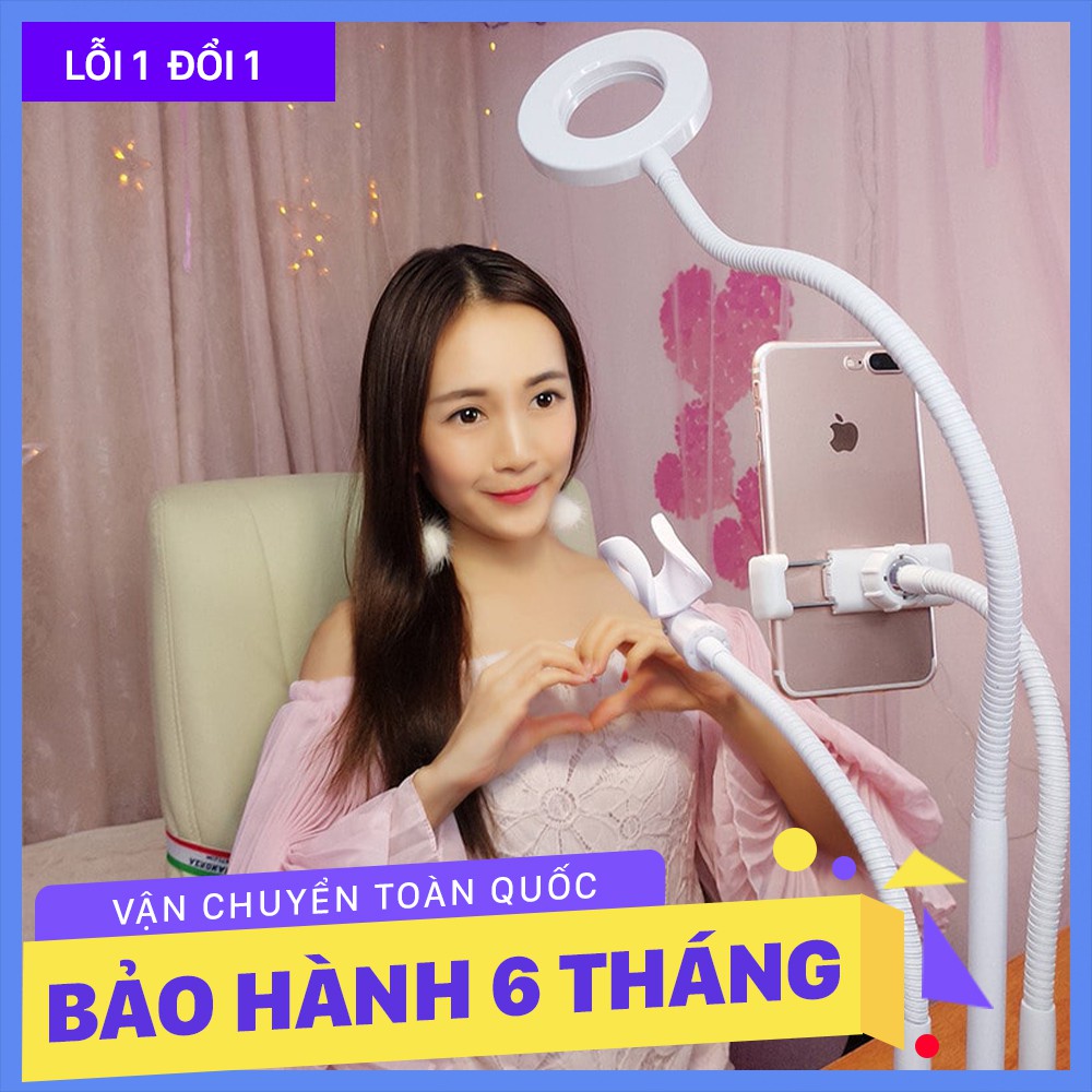 Đèn Led Livestream Bán Hàng 3 Chế Độ Sáng Hỗ Trợ Ánh Sáng Livestream