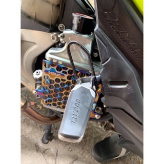Gác chân sau nhôm Ducati hàng đẹp