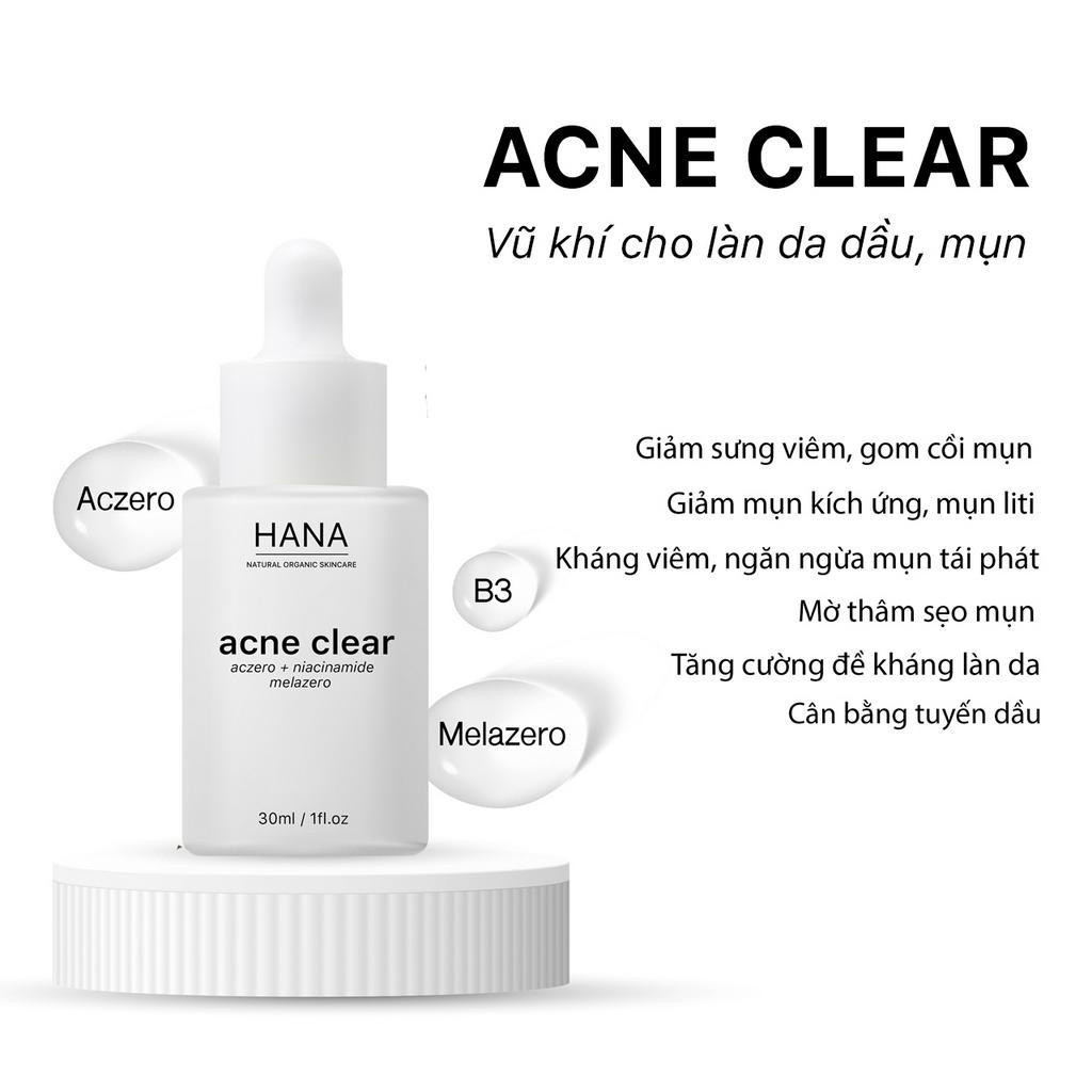 Tinh chất giảm mụn, mờ thâm Acne Clear 30ml
