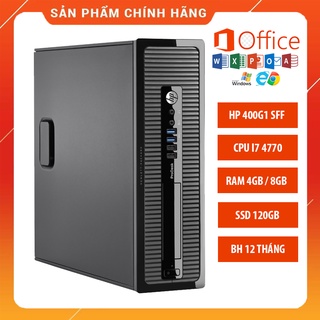 Case máy tính để bàn HP Prodesk DELL Core i7 4770 i5 i3 G3220, Ram 8GB