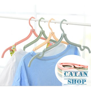 Combo 10 Móc treo quần áo xếp gọnkiểu Nhật, móc áo du lịch đa năng, mắc treo áo lót, áo ngực, áo 2 dâyGD57-MAXG-10