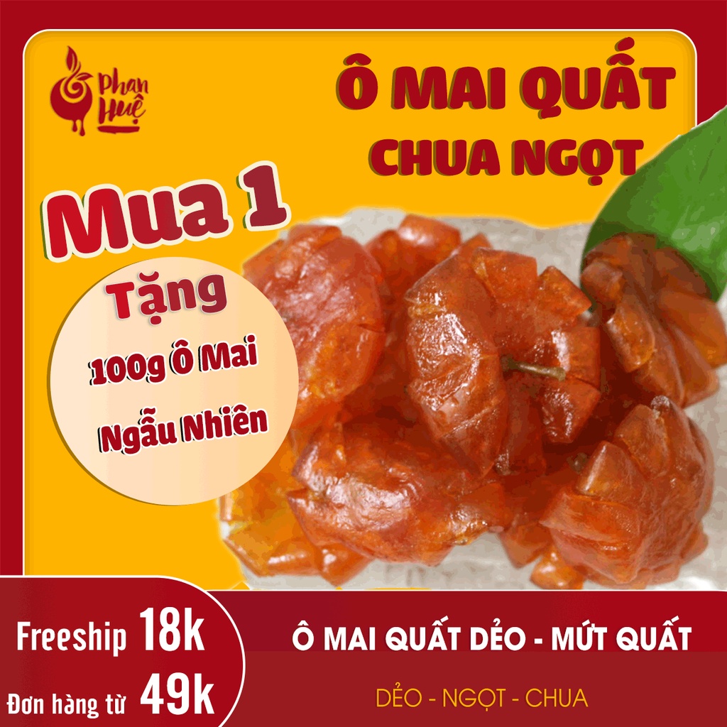 Ô mai xí muội Quất dẻo chua ngọt Phan Huệ đặc biệt, quất miền bắc chọn lọc. đặc sản Hà Nội