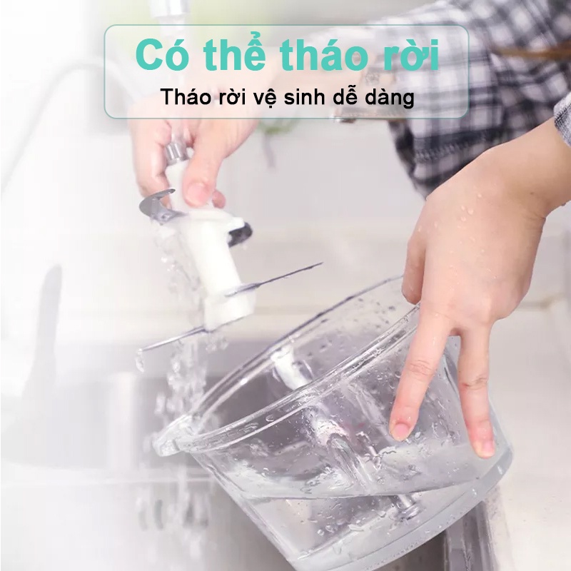 Máy Xay Thực Phẩm Đa Năng Samono SW069 - Xay Thịt Rau Củ Quả Công Suất Lớn 350W - Hàng Chính Hãng