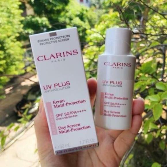 Kem chống nắng Clarins UV Plus SPF50 50ml màu Rosyglow 50ml -thegioimypham1