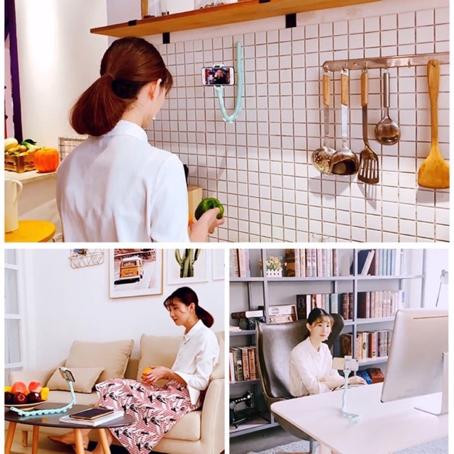 Giá đỡ điện thoại kiêm gậy tự sướng | BigBuy360 - bigbuy360.vn