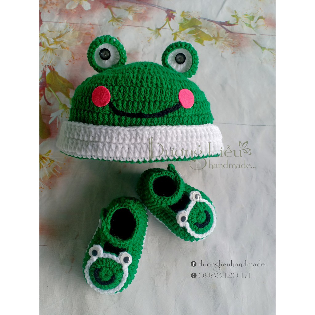 Set nón giày cho bé trai