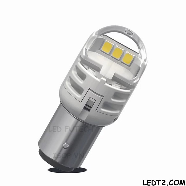 [LEDT2 ISOP] Đèn hậu (phanh, stop) LED Philips Ultinon S25 P21/5 [Bảo hành 5 năm]