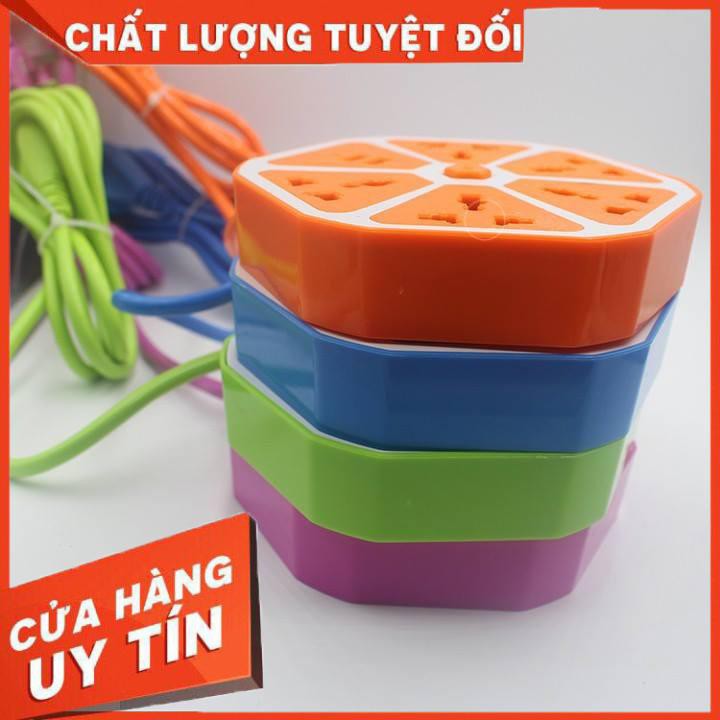 [Xả kho + free ship] Ổ cắm điện lục giác tích hợp 4 cổng USB