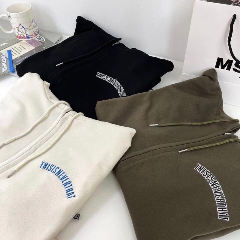 Áo khoác ngoài form rộng unisex thêu This cao cấp 2 màu 1hit_unisex