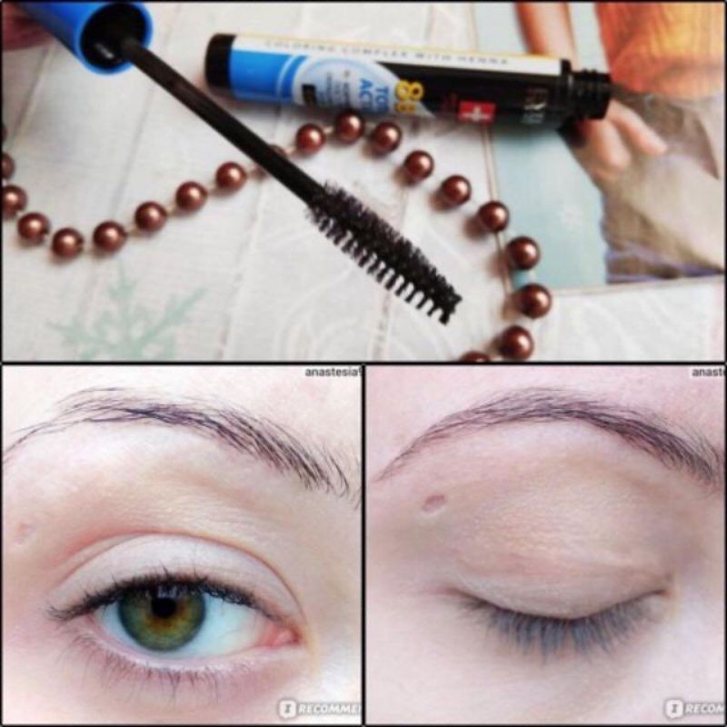 Dưỡng mày Eveline 8 In 1 Total Action Eyebrow Therapy Professional