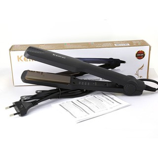 Máy ép tóc mini Kemei 329, Máy duỗi tóc, Máy uốn thẳng tóc