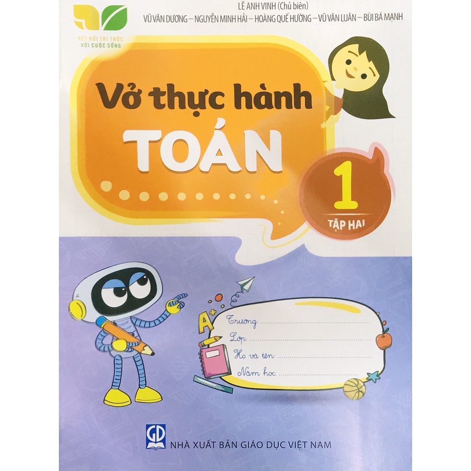 Sách - Vở thực hành toán 1/2 - kết nối